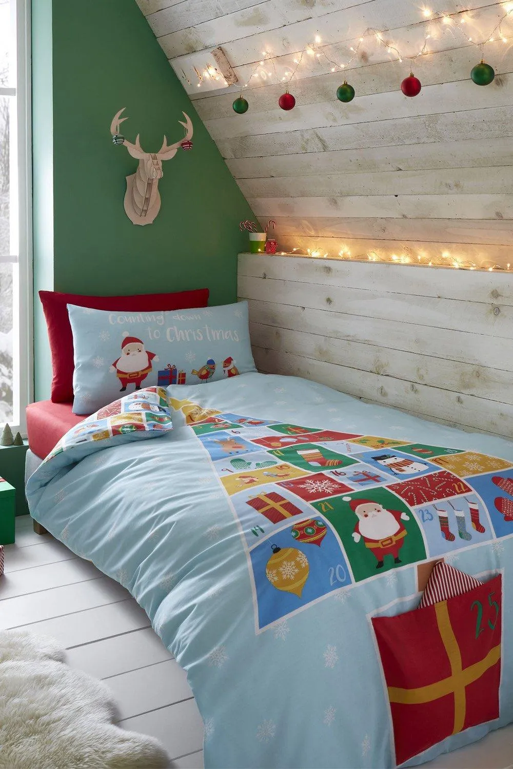 Countdown To Christmas Single Duvet Set