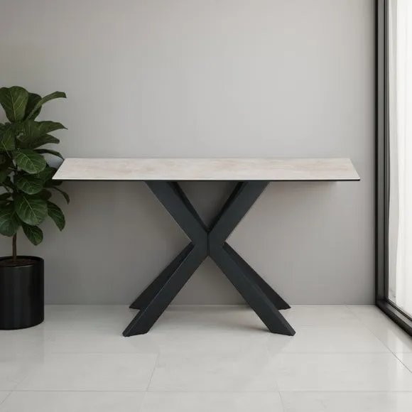 Indus Valley Athena Ceramic Console Table