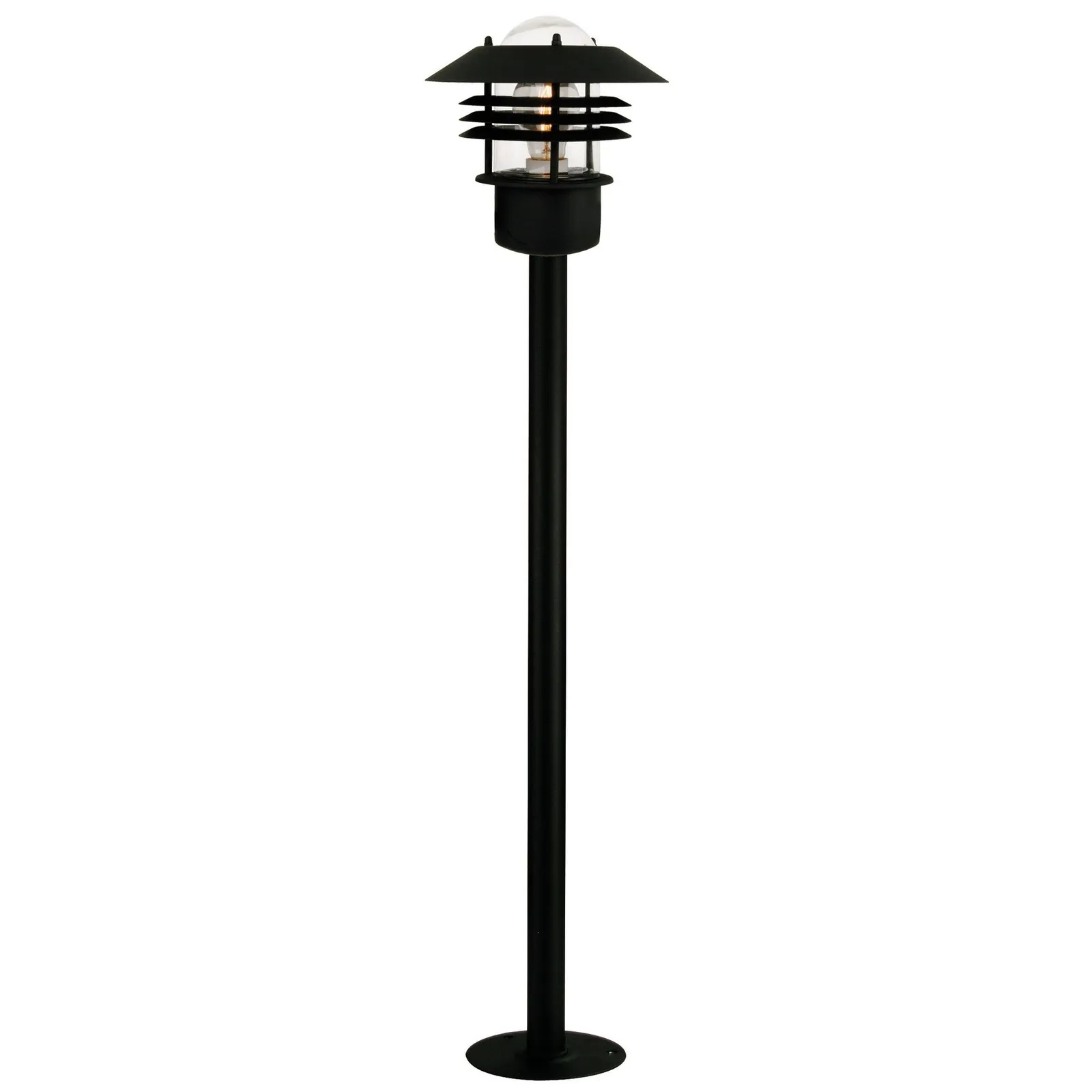 Nordlux Veje Outdoor Post Light Black Metal Garden E27 IP54 Mains