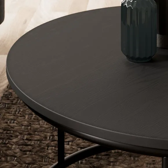 Fulton Coffee Nest of Tables, Black 4
