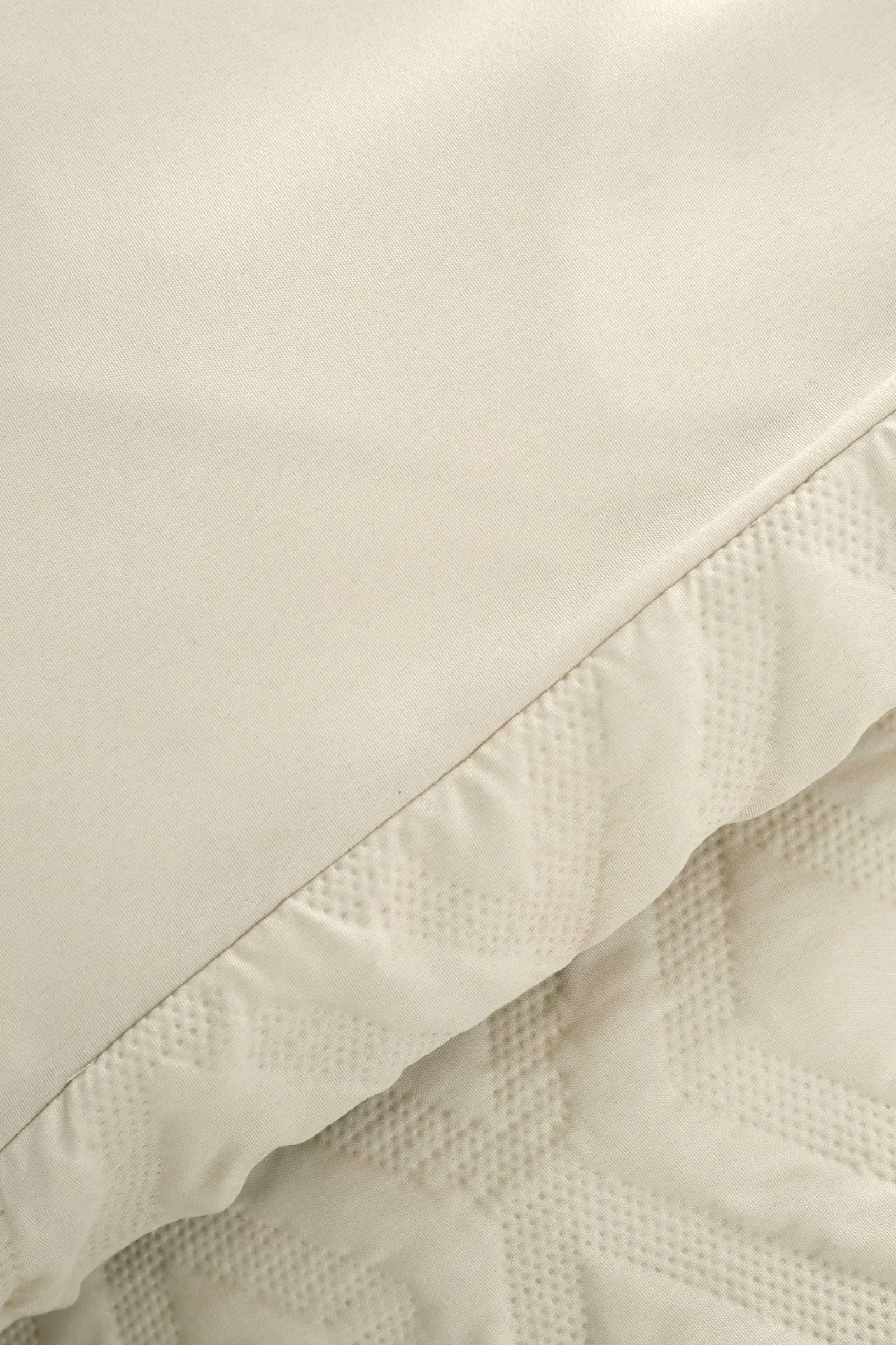 Catherine Lansfield 'Jacob Geo' Soft Touch Duvet Cover Set in Natural 3