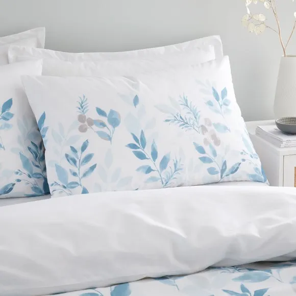 Abeny Leaves Cotton TENCEL Duvet Cover & Pillowcase Set 3
