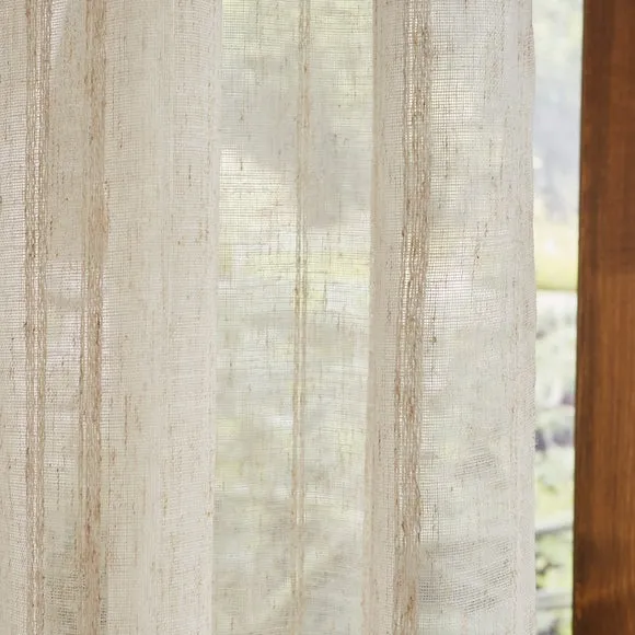 Arden Stripe Slot Top Voile Panel 3