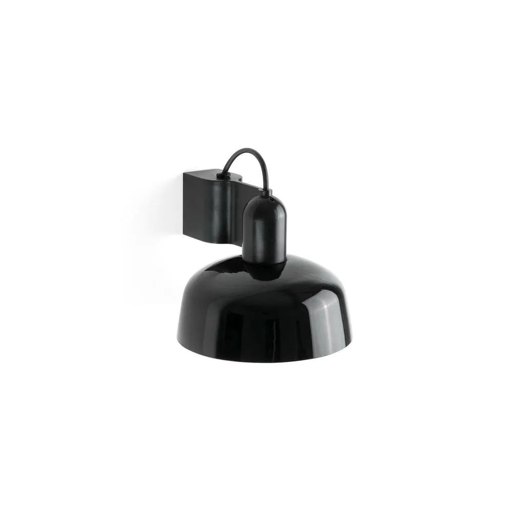 Netlighting Tatawin Black Dome Wall Lamp