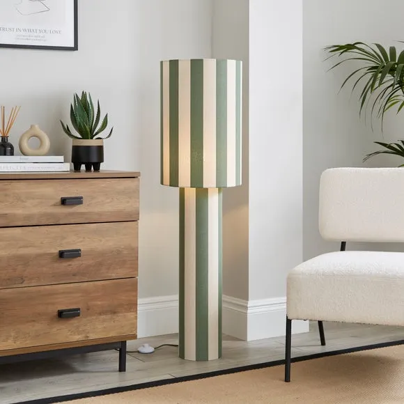 Beatrice Striped Floor Lamp 1