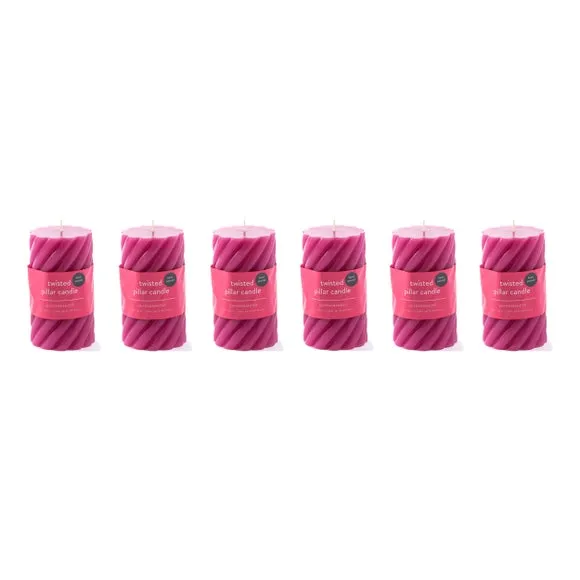 Twisted Pillar Candle 1