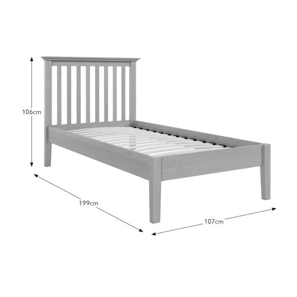 Lynton Tapered Leg Bed Frame 6