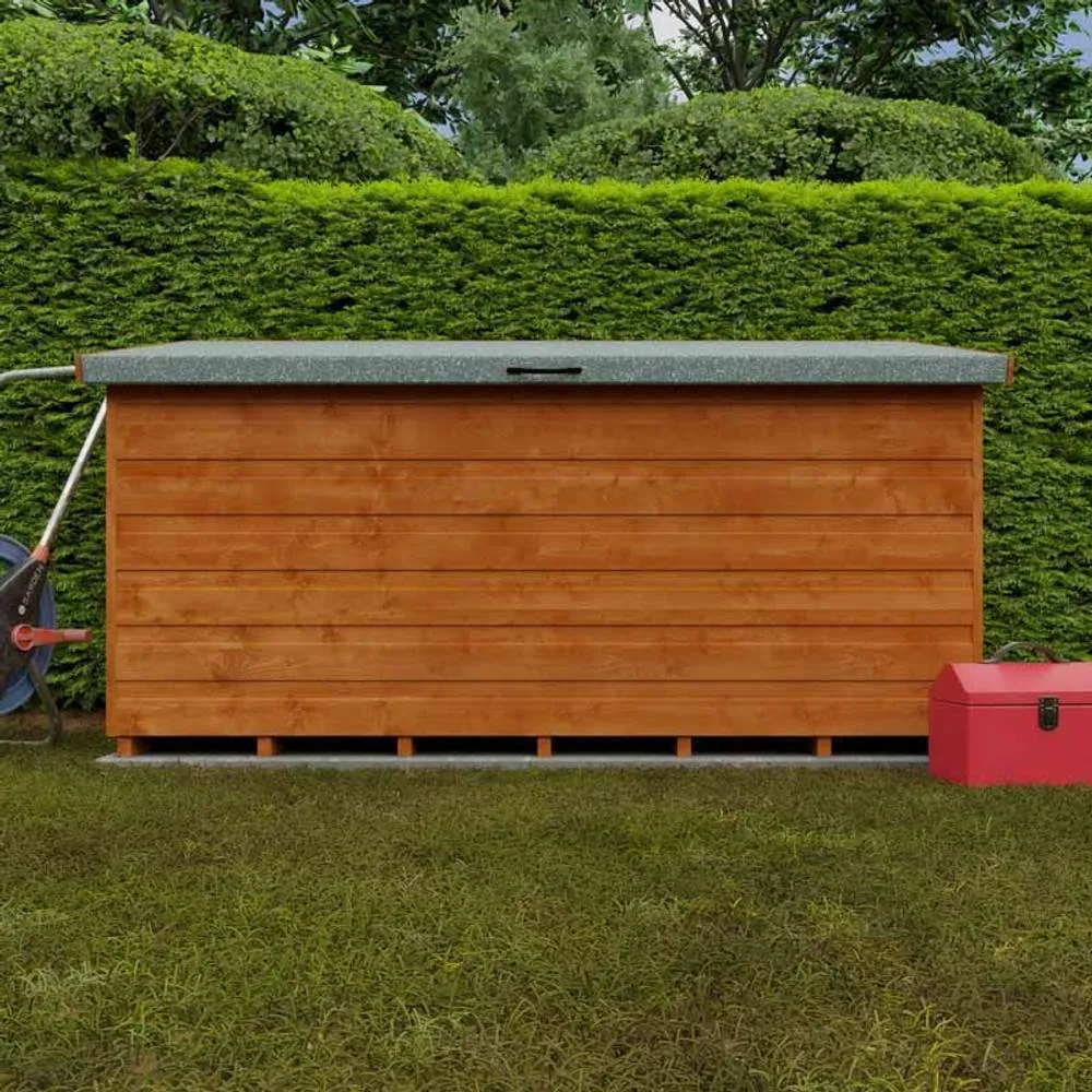 Buttercup Farm 6x2.3 Tool Chest 12mm Shed - L175 x W67.5 x H97.5 cm - Burnt Orange 3
