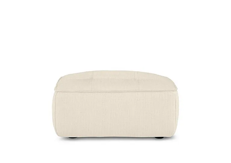 Cushino Large Rectangular Fabric Footstool - Living Room Furniture - In Time for Christmas
