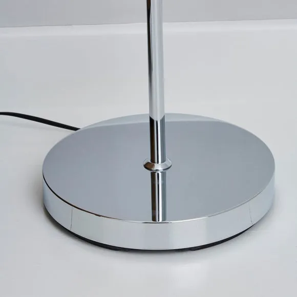 Return - Apollo Integrated LED Dimmable Chrome Floor Lamp 4