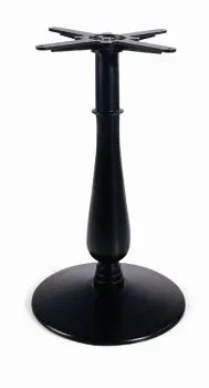 netfurniture Seos Round Table Base - Black