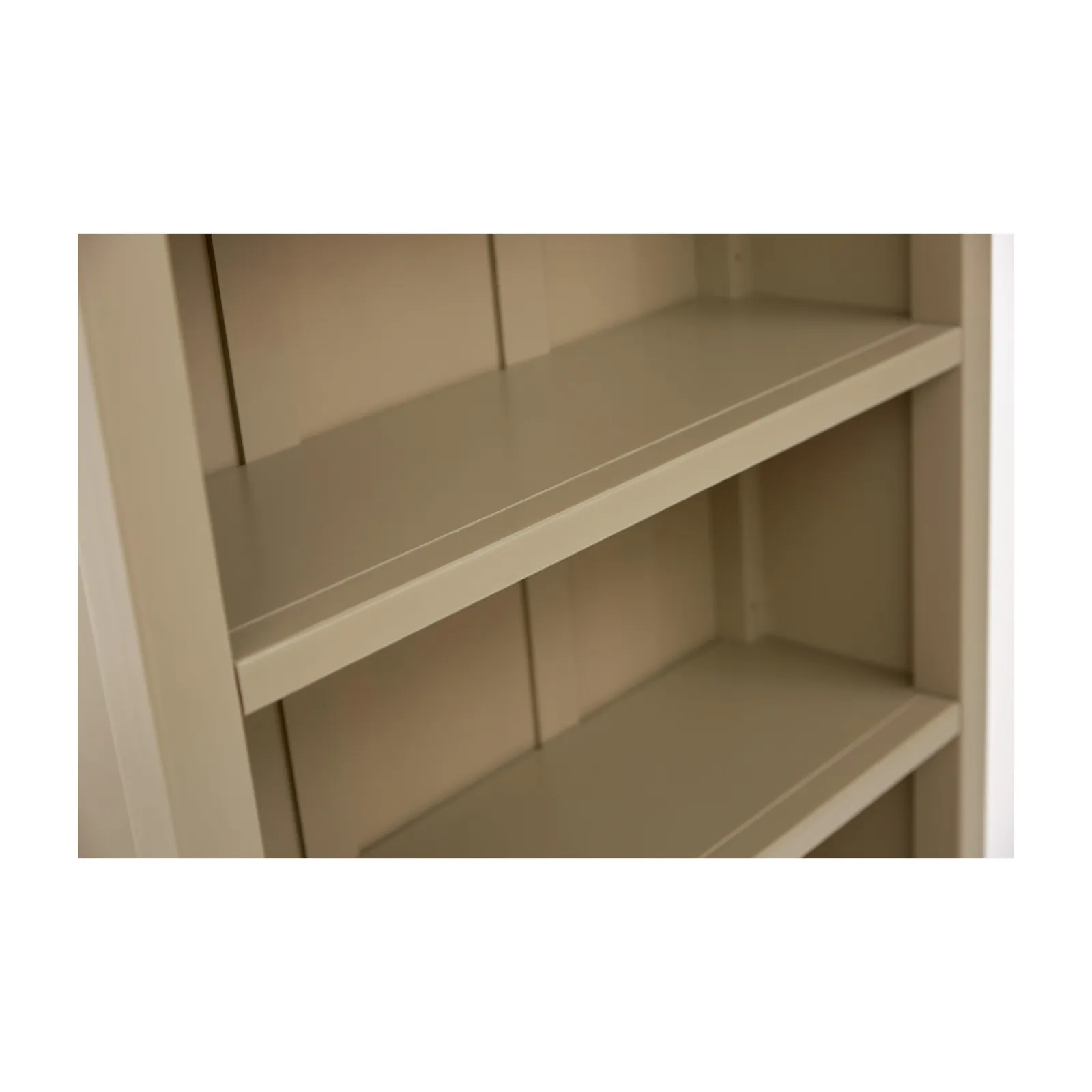 Cabinet Bits Palazzi 4 Tier Bookcase H127 W69 D25cm in Light Beige 5