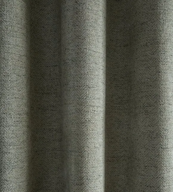 Churchgate Swithland Herringbone Eyelet Curtains (Blackout Available) 3