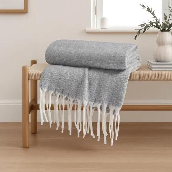 Faux Mohair Throw Blanket 1