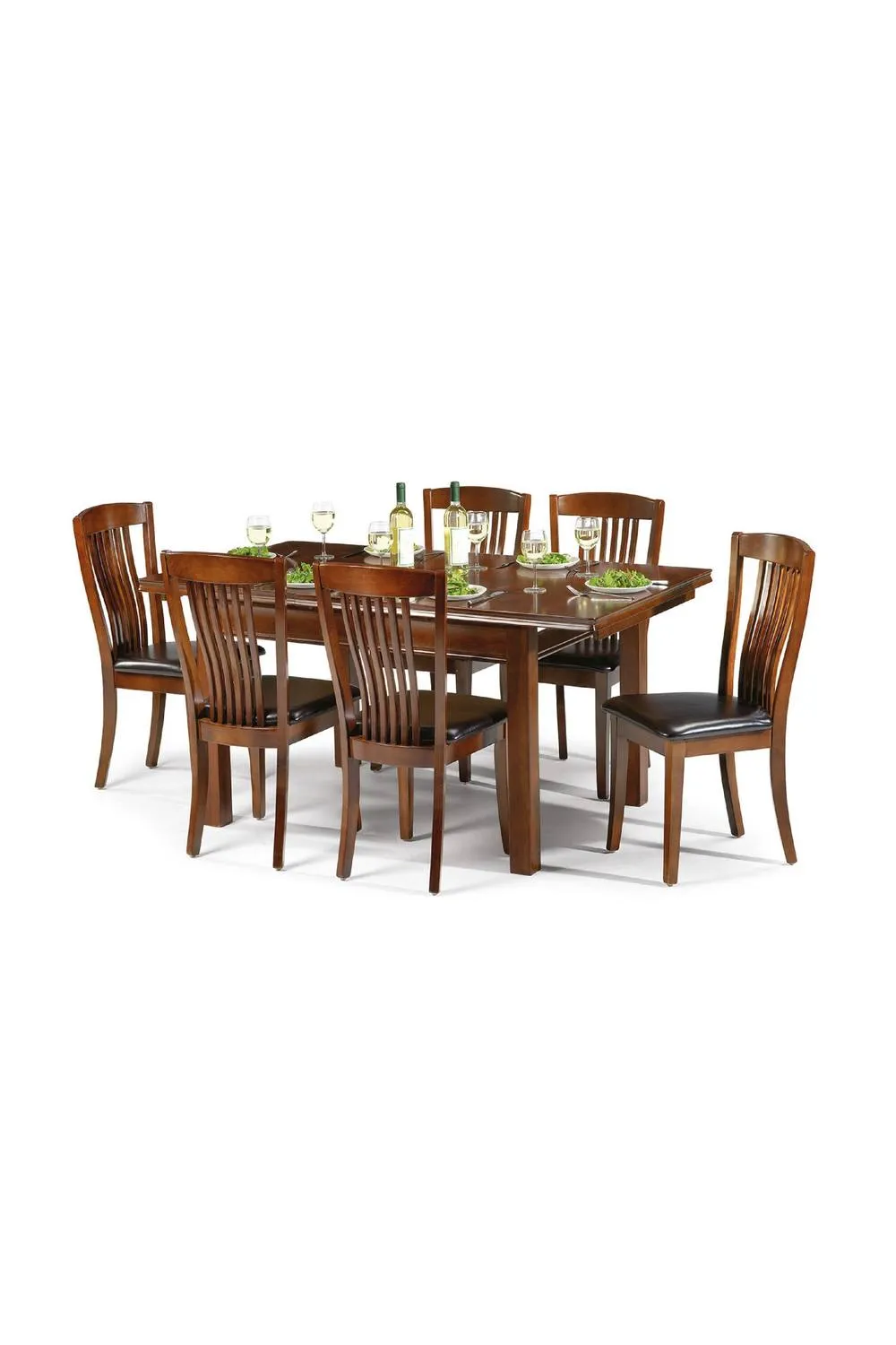 Julian Bowen Canterbury Dining Chair (Set of 2) in Dark Brown 6