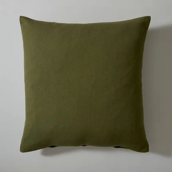 Cotton Linen Square Cushion Cover 4