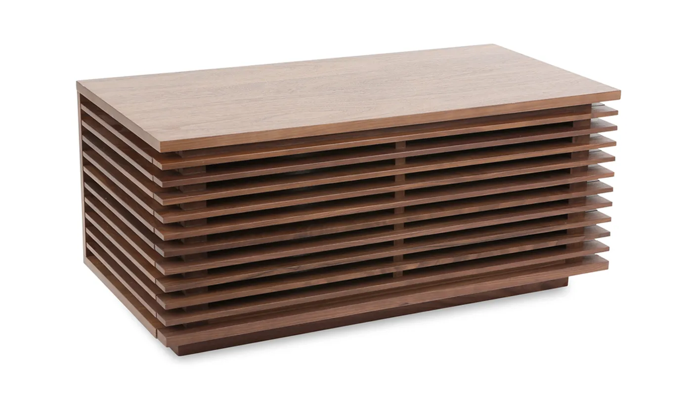 Heal's Verona TV Unit Narrow Walnut 1