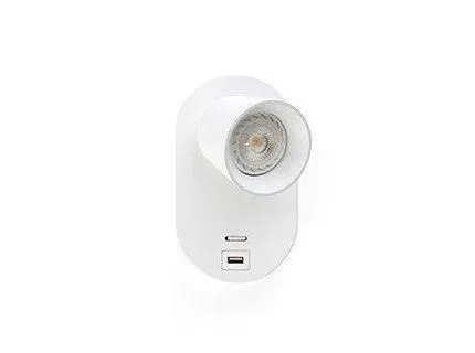 Netlighting Corb Integrated LED Wall Spotlight Wall Light White 2