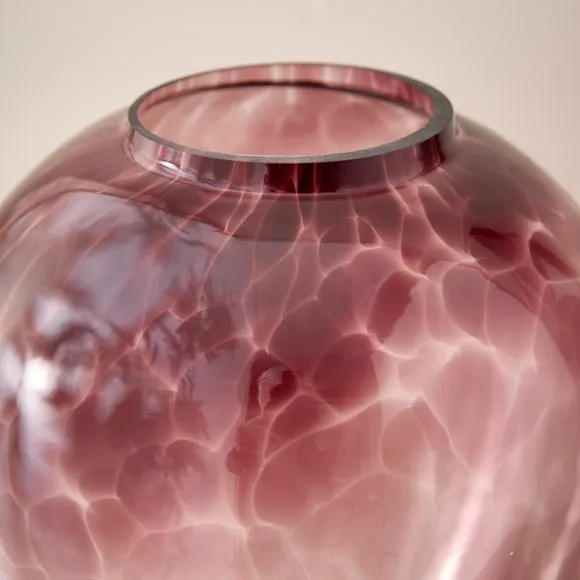 Brown Confetti Glass Vase 2