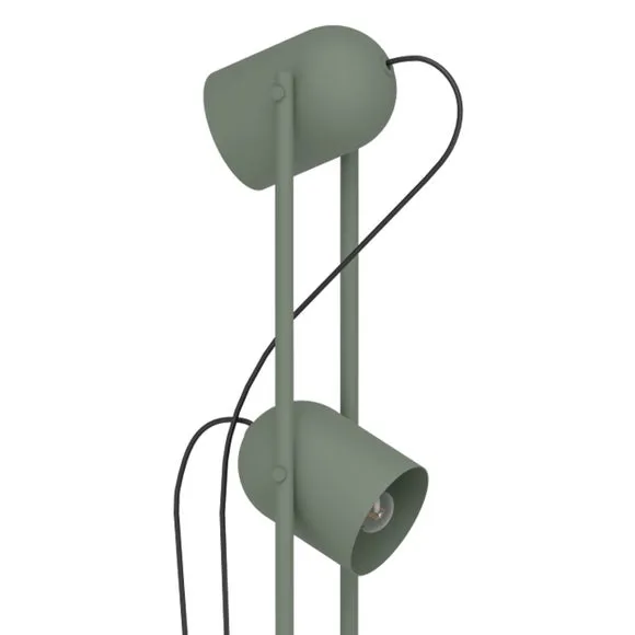 EGLO Tilston Retro 2 Light Floor Lamp 2
