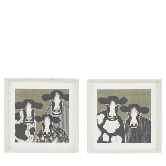 Cedar and Sage Set of 2 Animal Family 1 Framed Prints 5