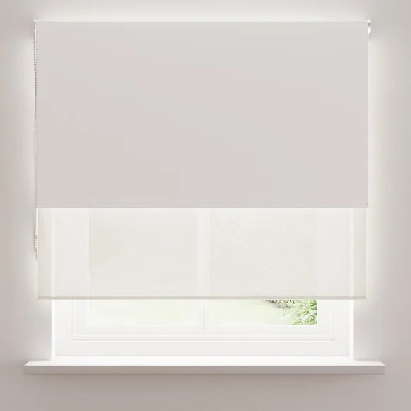 Sheer and Blackout Double Roller Blind 3