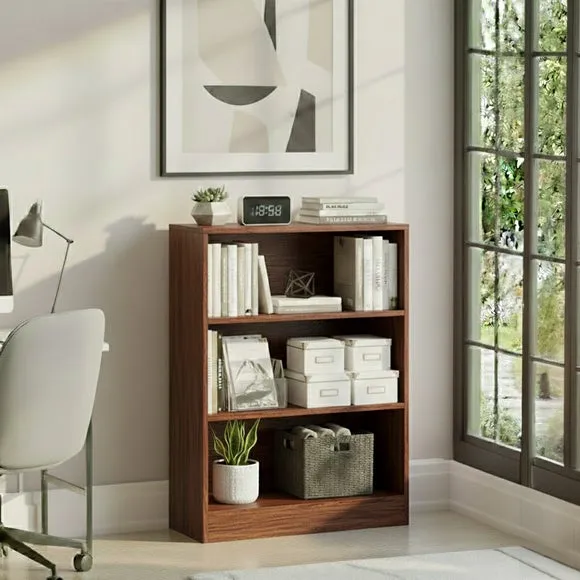 Cambridge 3 Tier Low Bookcase 1