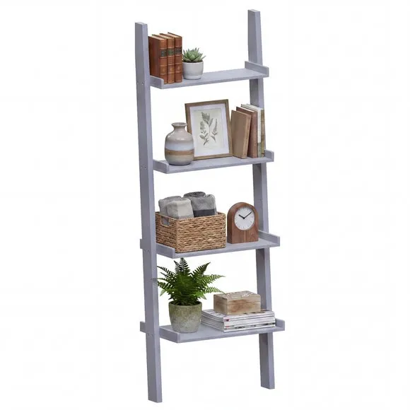 York 4 Tier Ladder Bookcase 6