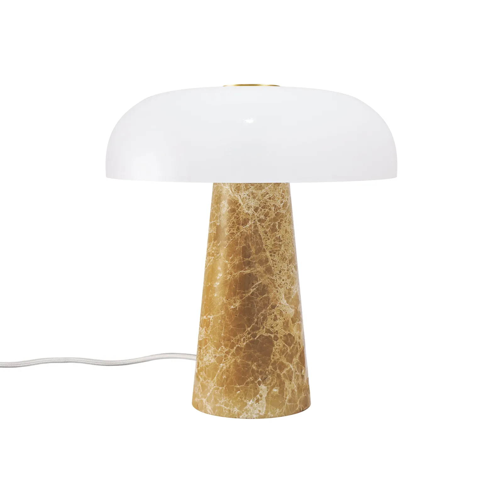 Nordlux Premium Indoor Table Lamp Beige Marble E14 Weighted Base - Mains Powered, IP20 2