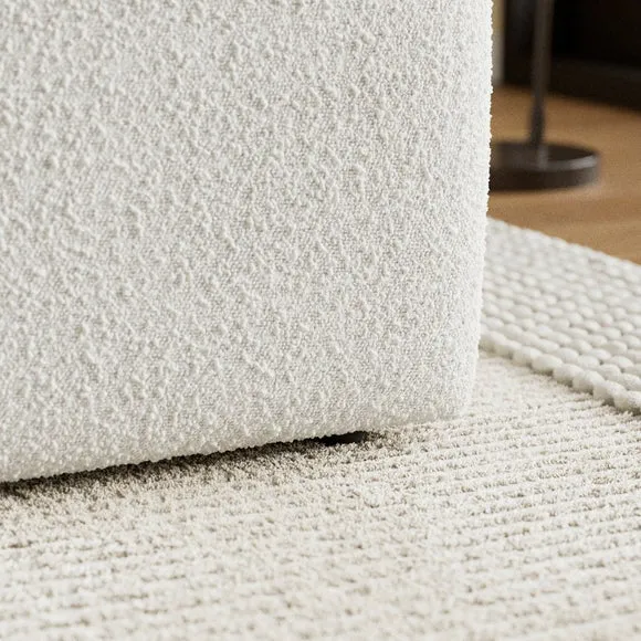 Romy Chunky Tonal Boucle Modular Table Section 5