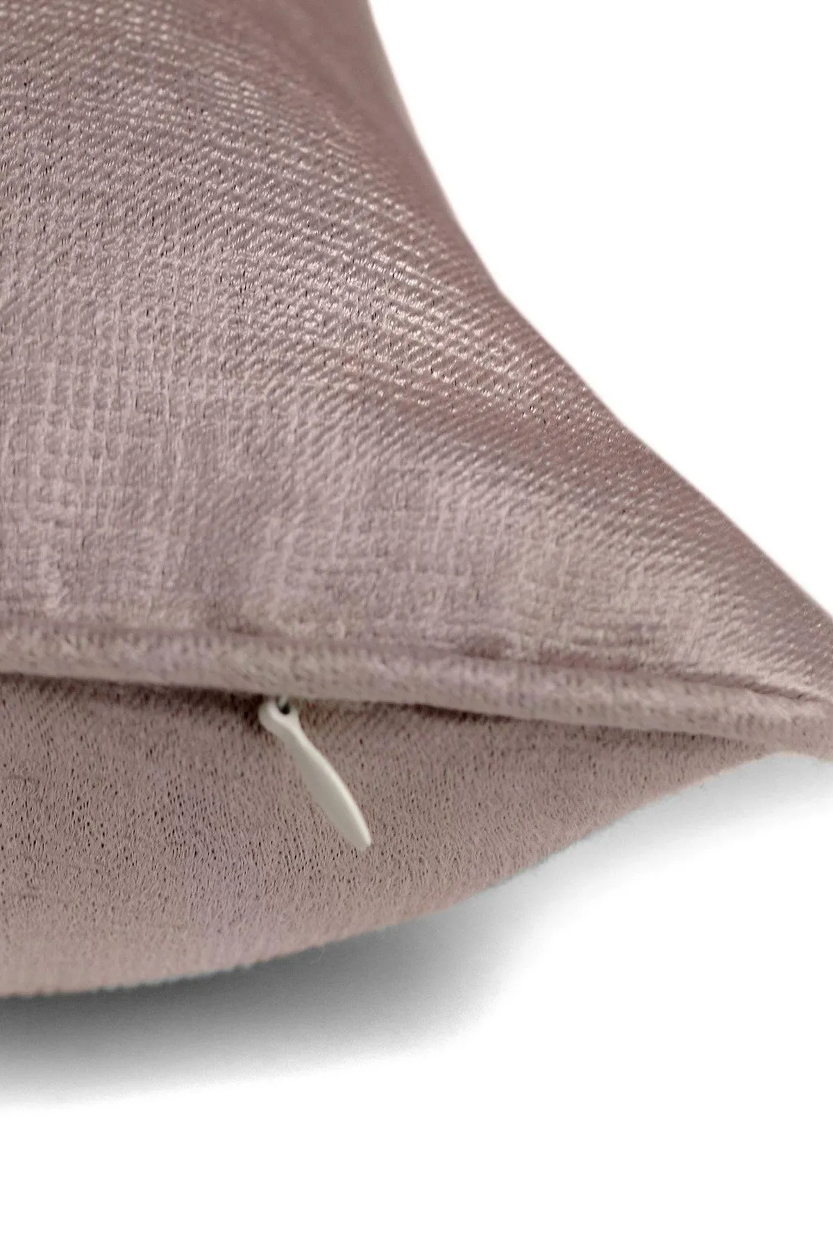 Fusion 'Strata' Luxe Velvet Filled Cushion in Rose 2