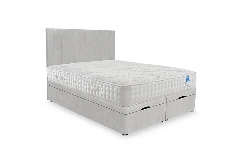 Luxury Firm End Lift Ottoman Divan Set - Super King