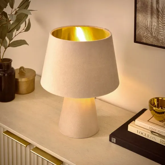 Nesa Velvet Table Lamp 2