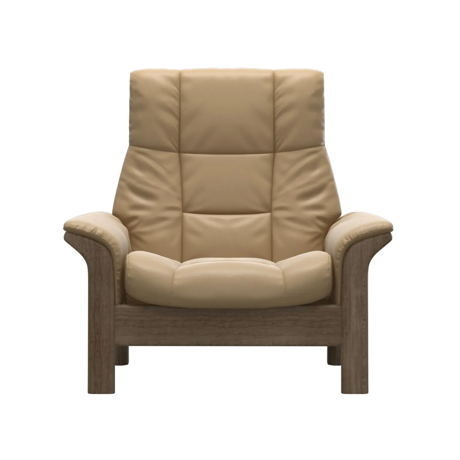 Stressless Buckingham Armchair, Neutral Leather | Barker & Stonehouse 2