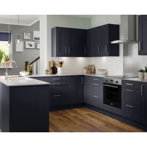 Wickes Ohio Navy Wall Unit - 450mm