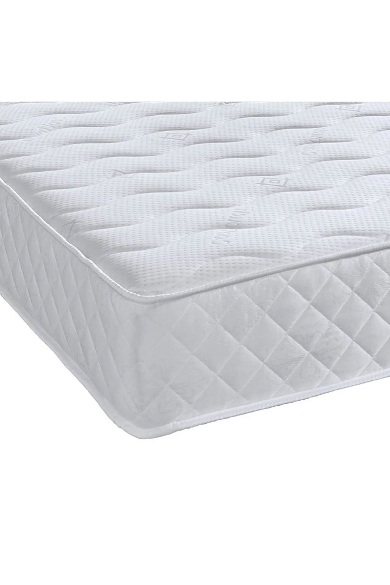 eXtreme Comfort Ltd Diamond Wave Innerspring Mattress 9 Inch Deep Quilted Sleep Surface in White 3
