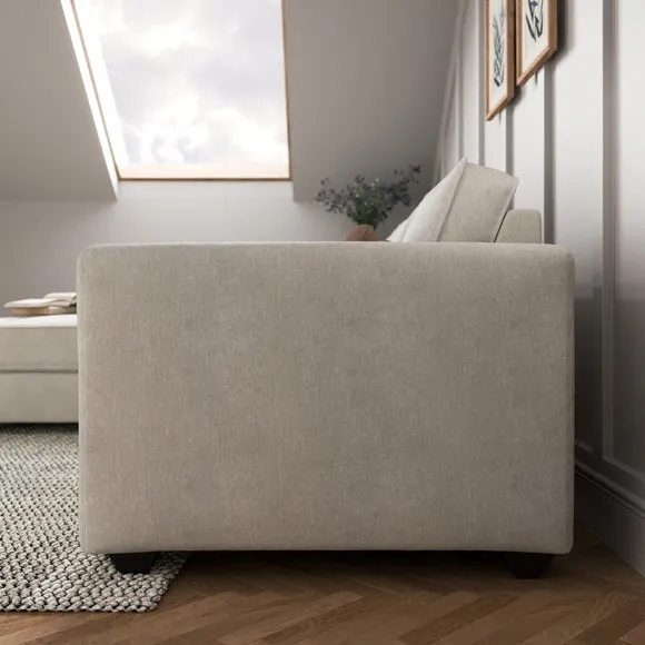 Claude Tonal Chenille Corner Chaise Sofa 4