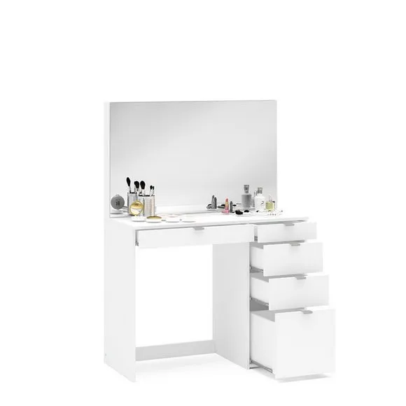 Demi 5 Drawer Dressing Table with Mirror 4