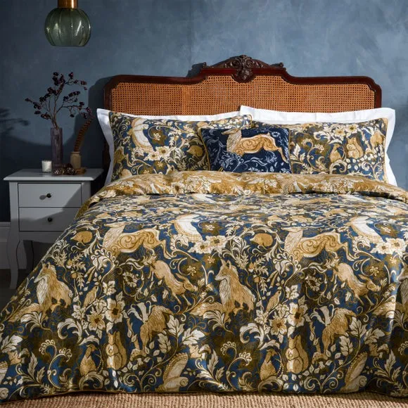 Paoletti Harewood 100% Cotton Duvet Cover & Pillowcase Set 1