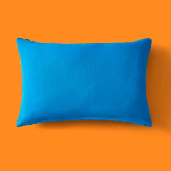 Yinka Ilori Symmetrical Stems Cotton Rectangle Cushion 3