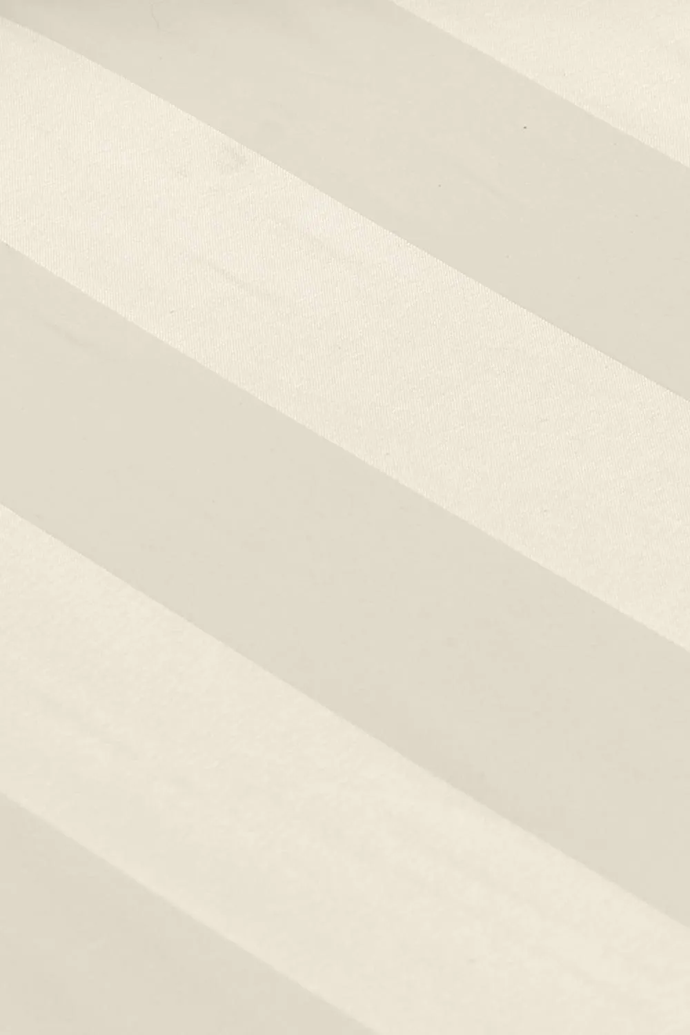 Catherine Lansfield 'So Soft Satin Stripe' Fitted Sheet in Cream 2