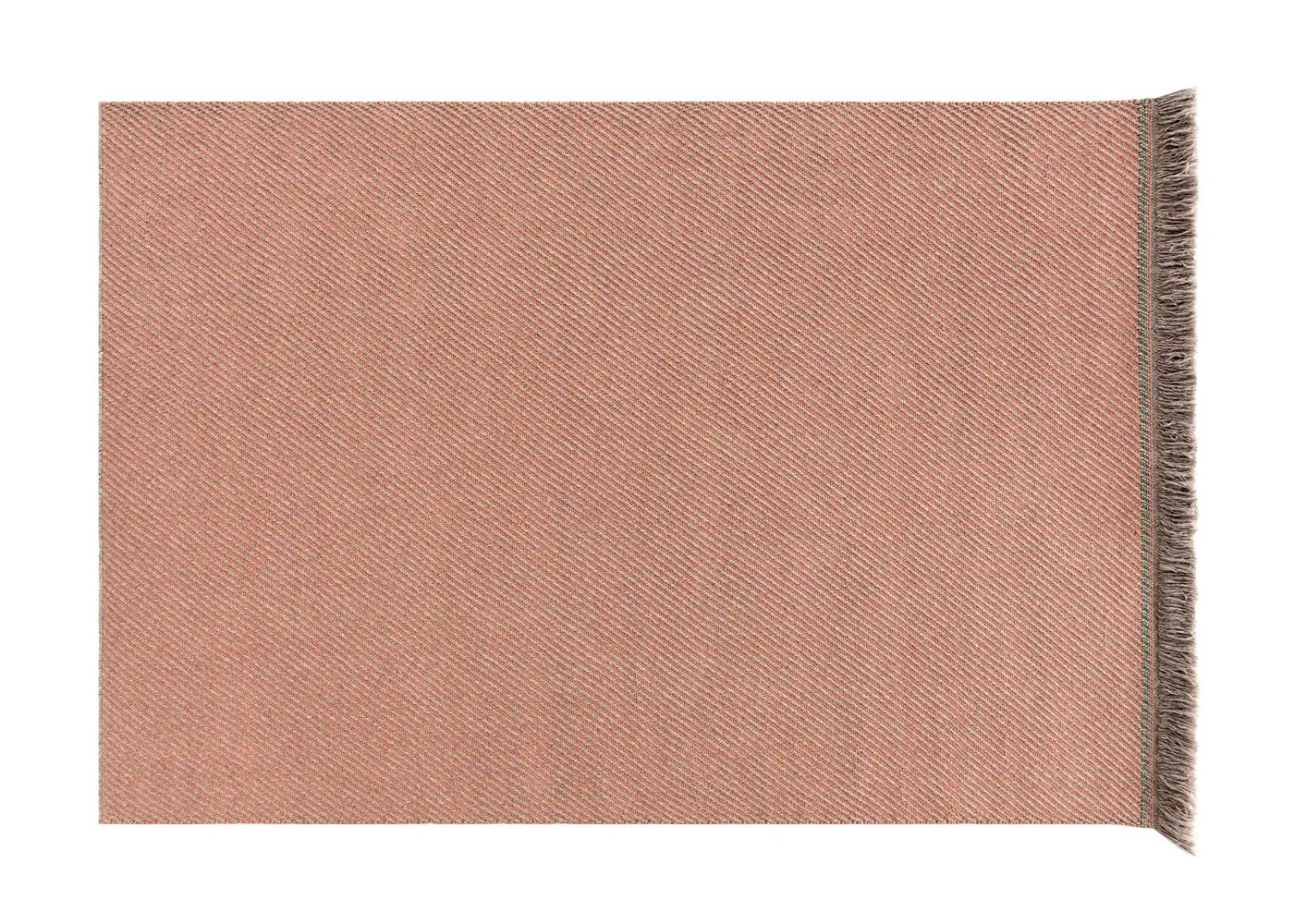 Gandia Blasco Garden Layers Rug Diagonal Almond Peach
