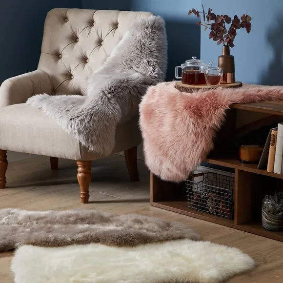 Single Pelt Sheepskin Rug 5