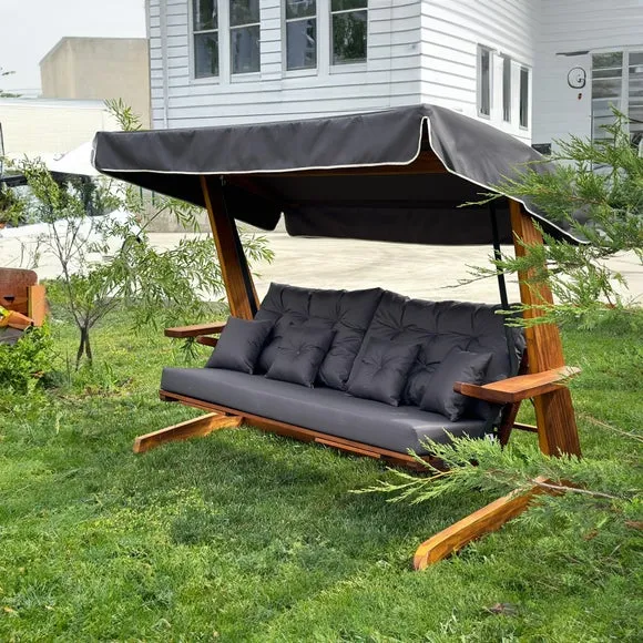 St Andrews 3 Seater Outdoor Swing Seat 4