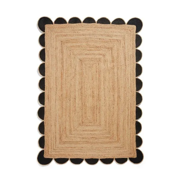 Savannah Scallop Jute Rug 5