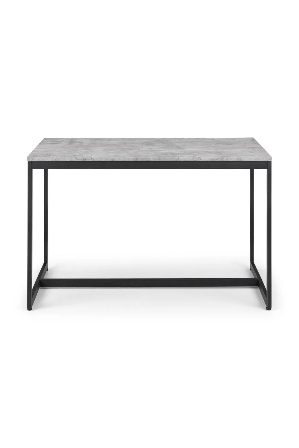 Julian Bowen Staten Rectangular 4-6 Seater Dining Table in Grey 6