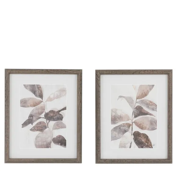 Cedar and Sage Set of 2 Natural Rhythm Framed Prints 4