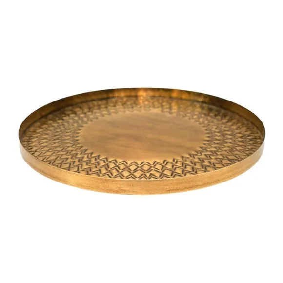 Solis Embossed Decorative Tray 2