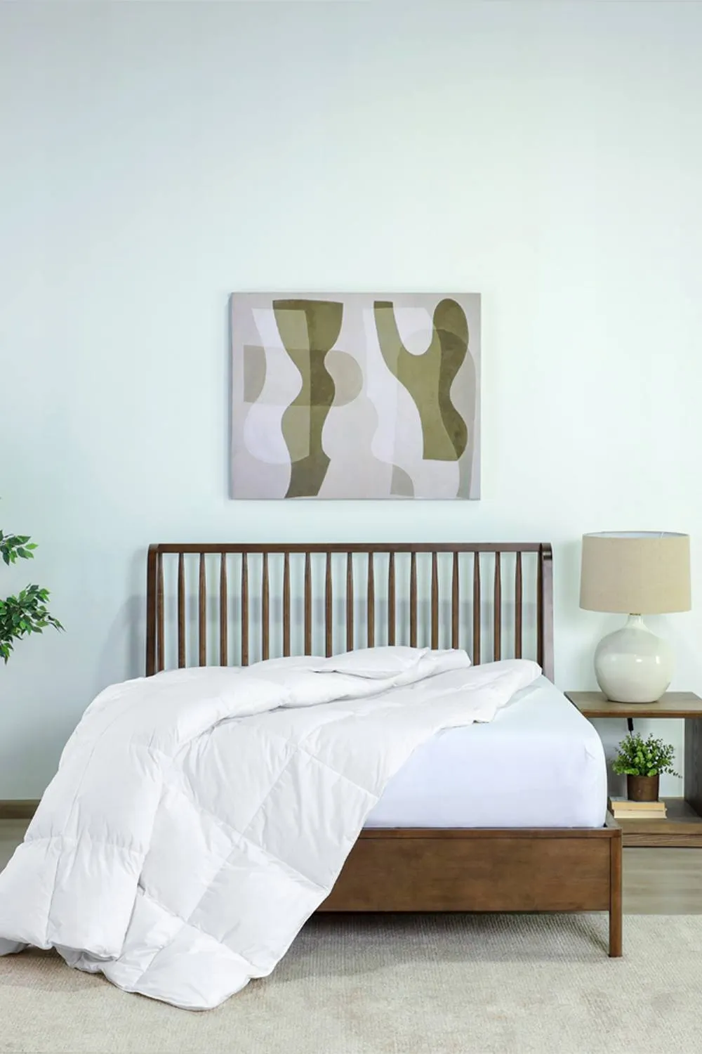 Martex Duck Feather & Down Summer Duvet - 4.5 Tog in White 5