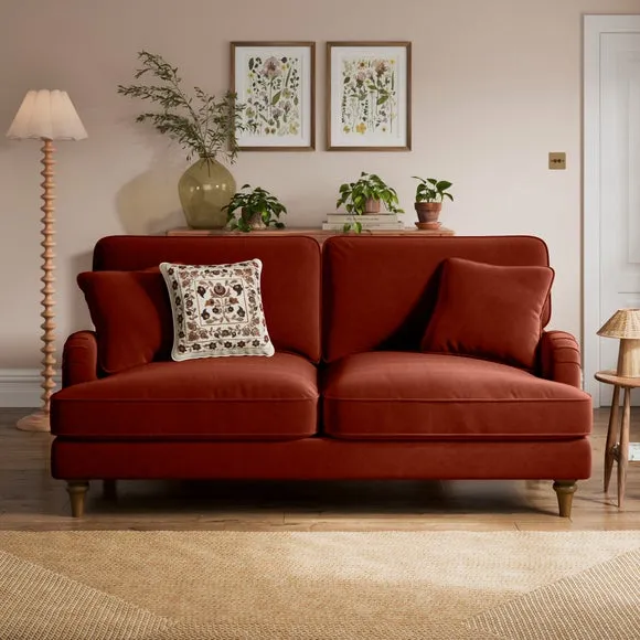 Beatrice II Velvet 3 Seater Sofa Bed 2